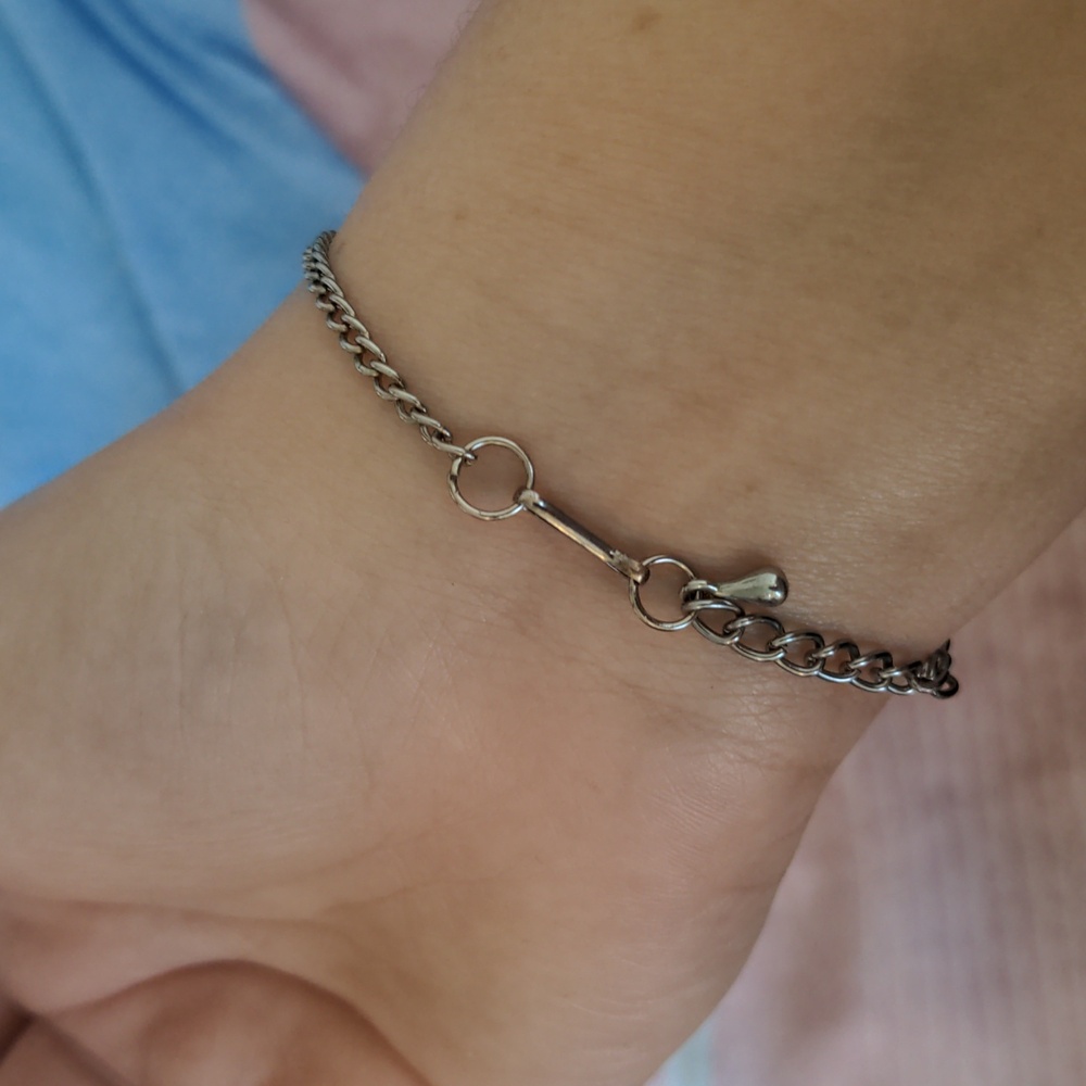 Blue and Yellow Butterfly Bracelet - Picture 5 of 6